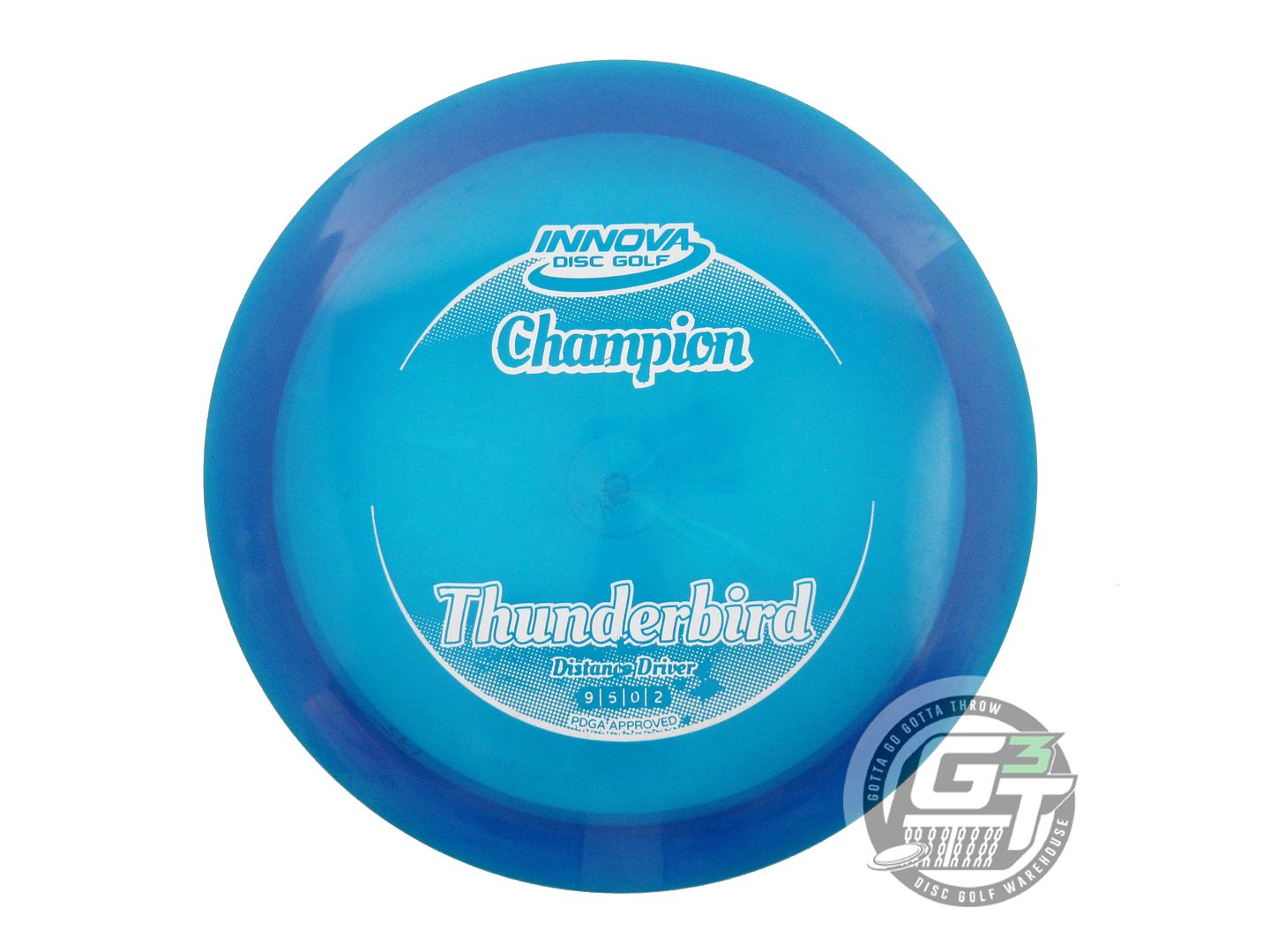 USED Innova Champion Thunderbird 176g Blue White Stamp Distance Driver Golf Disc