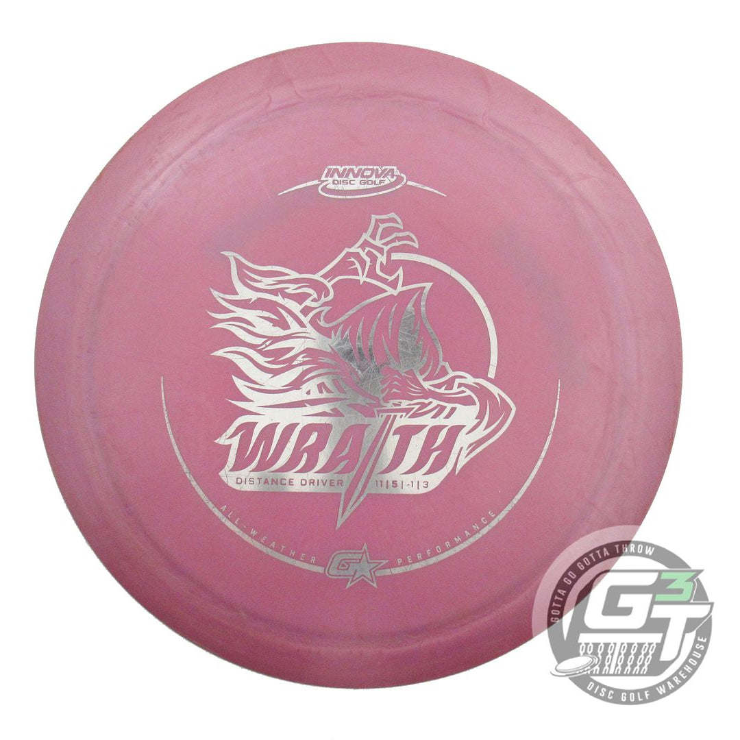 USED Innova GStar Wraith 175g Lilac Silver Foil Distance Driver Golf Disc