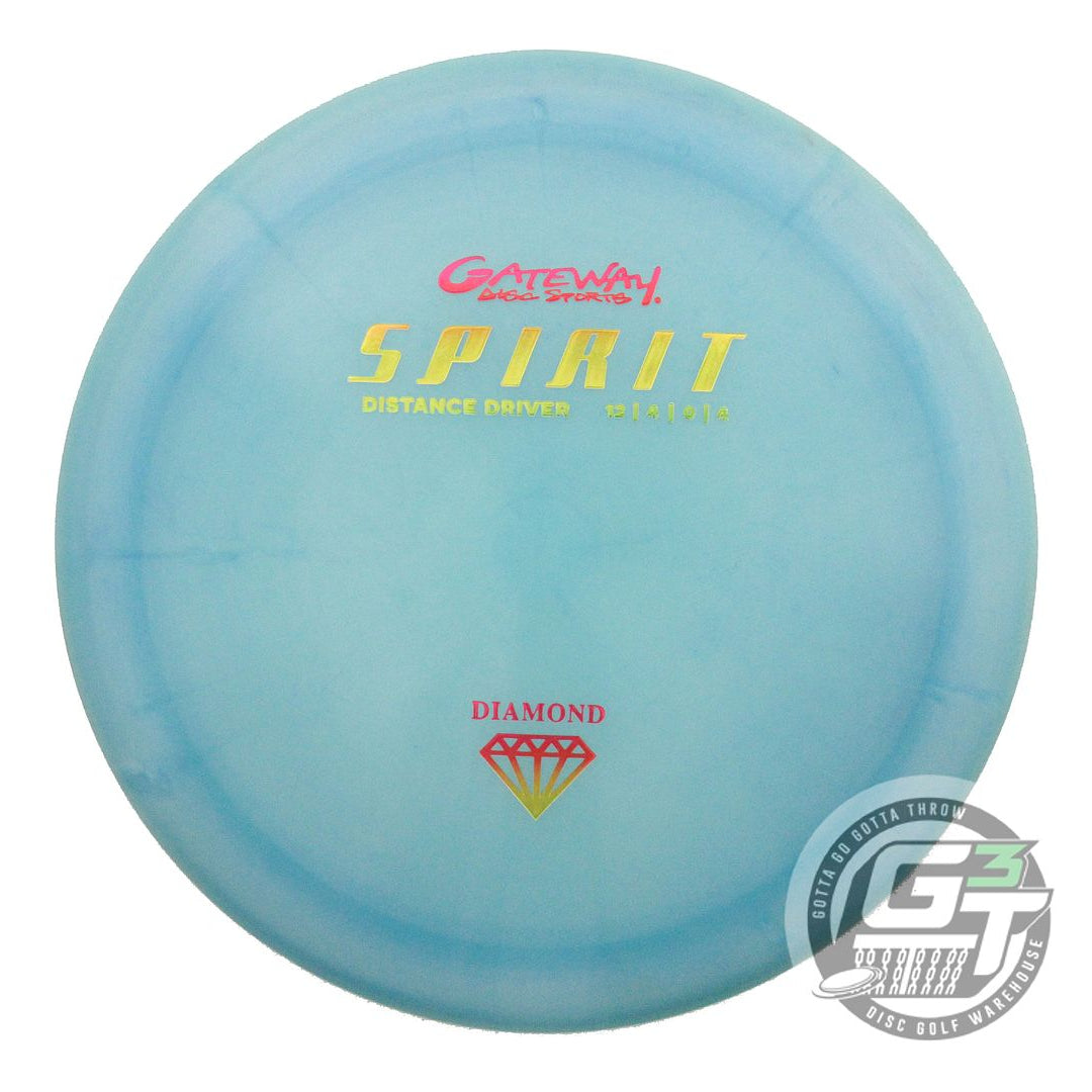 USED Gateway Diamond Spirit 171g Blue Rasta Foil Distance Driver Golf Disc