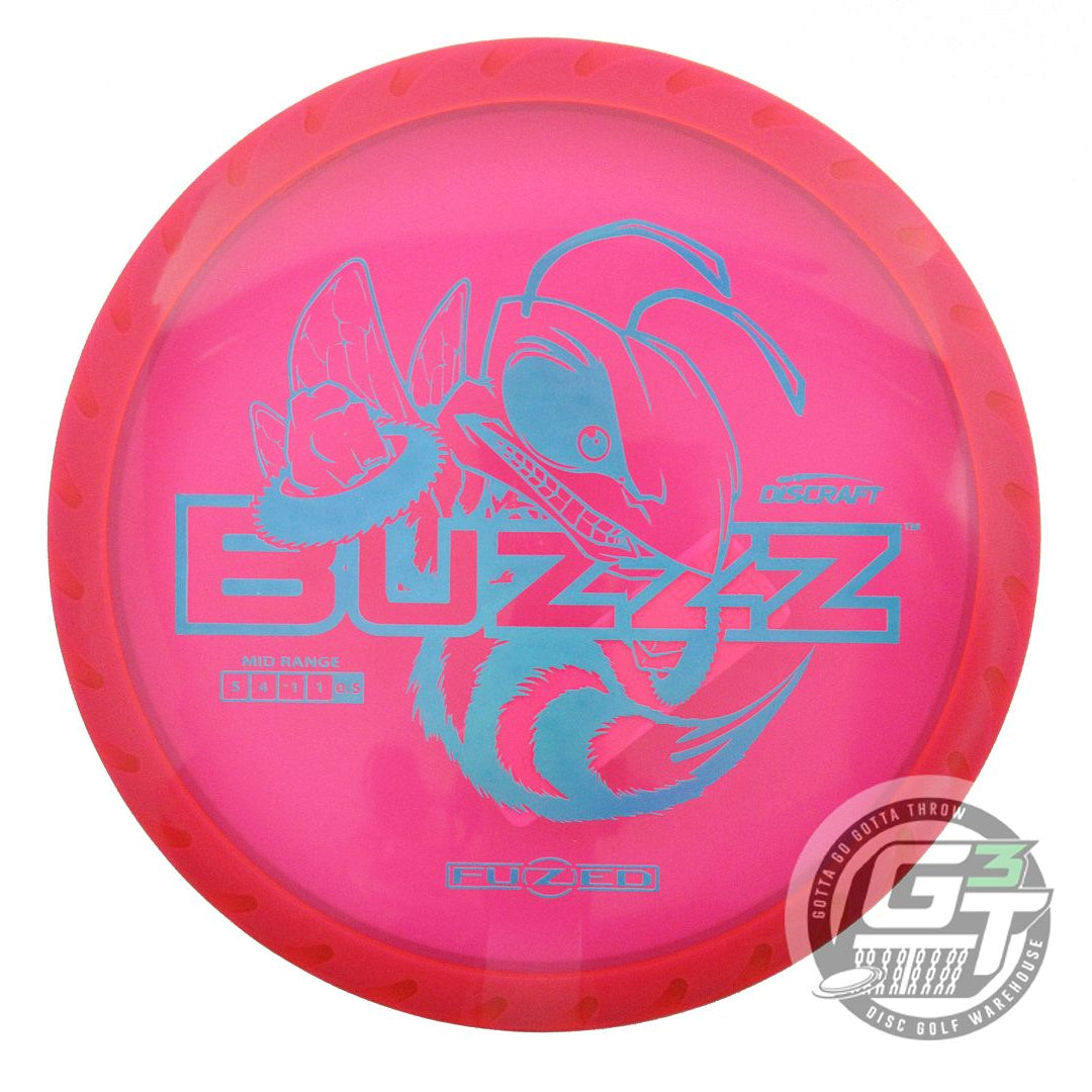 Discraft Fuzed Line Buzzz w/ Saw Pattern Midrange Golf Disc (Individually Listed)