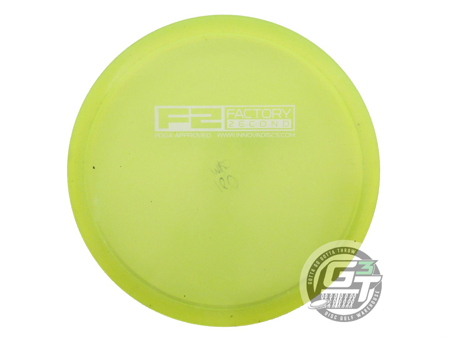 USED Innova X-OUT Champion Mako3 180g Yellow Midrange Golf Disc