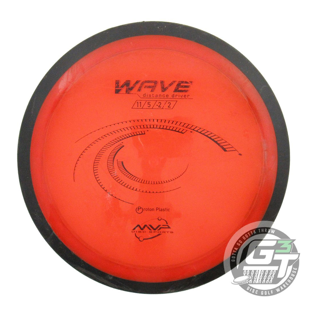 USED MVP Disc Sports Proton Wave 172g Orange Distance Driver Golf Disc