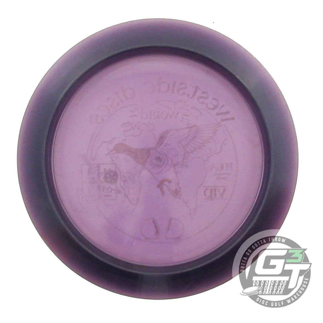 USED Westside Discs VIP World 169g Purple Prism Foil Distance Driver Golf Disc