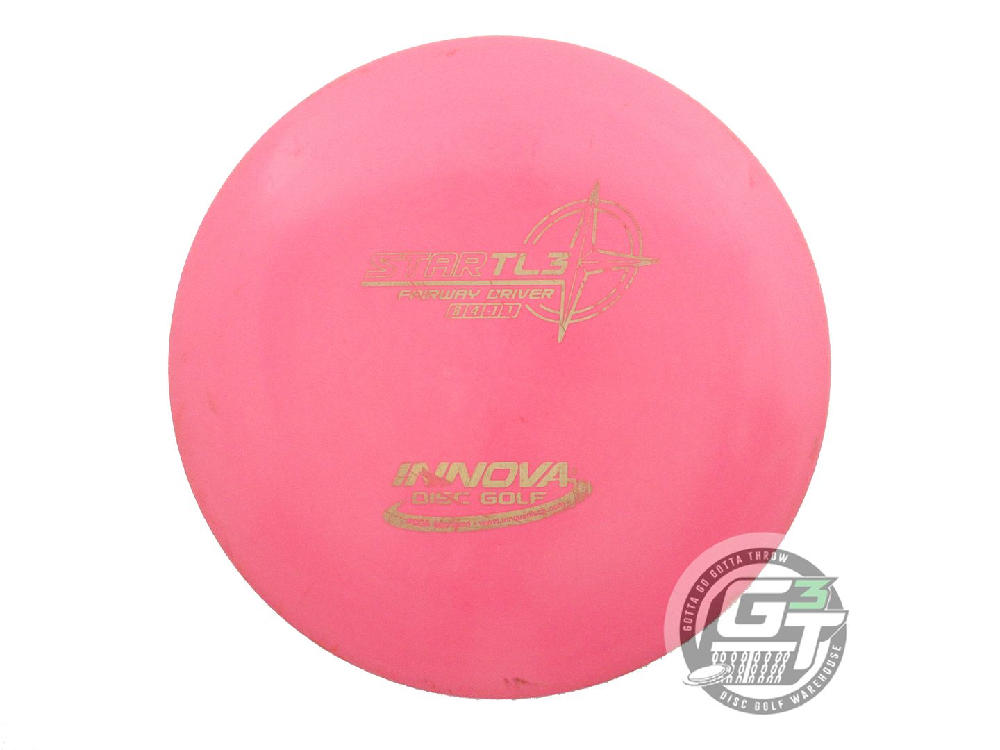 USED Innova Star TL3 171g Pink Gold Foil Fairway Driver Golf Disc