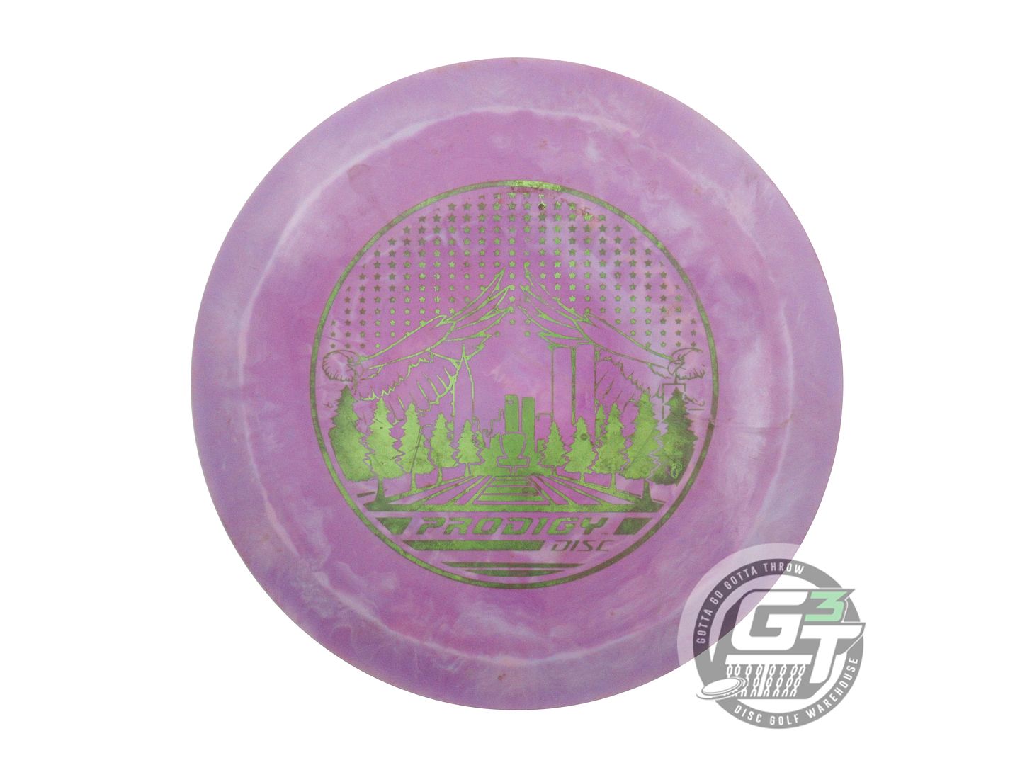 USED Prodigy Discs 500 Spectrum D2 Pro 174g Purple Distance Driver Golf Disc