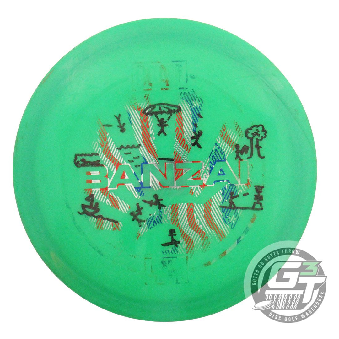 USED DGA ProLine Banzai 175g Green Flag Foil Fairway Driver Golf Disc
