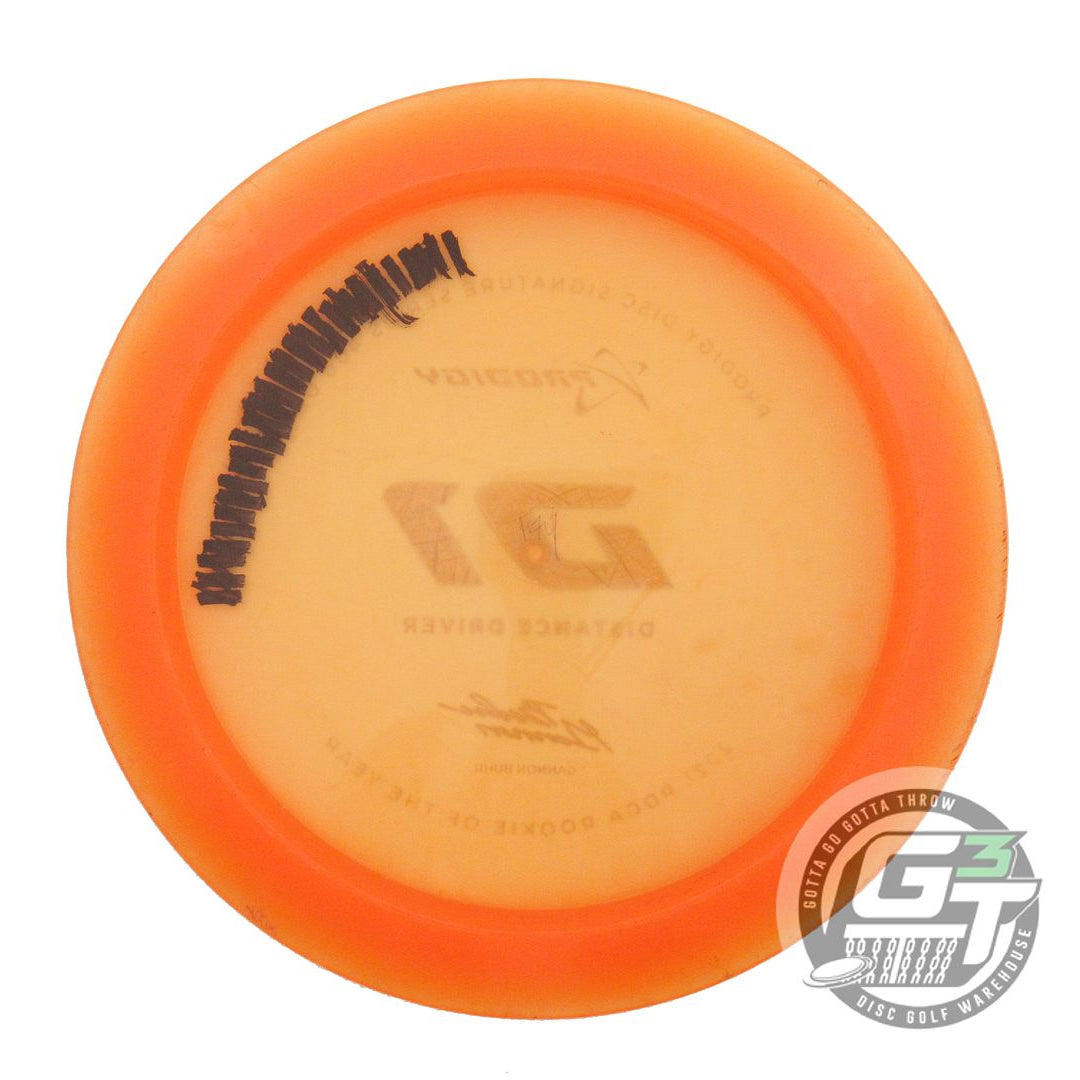 USED Prodigy Discs 400 D1 174g Orange Silver Foil Distance Driver Golf Disc