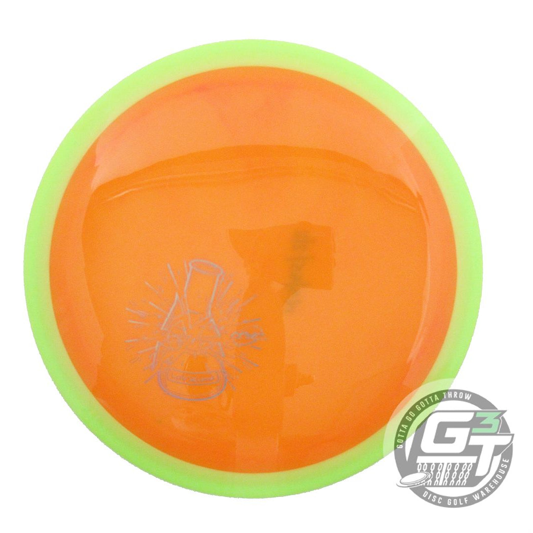 USED Axiom Discs X-OUT Neutron Excite 174g Orange Lime Rim Distance Driver Disc