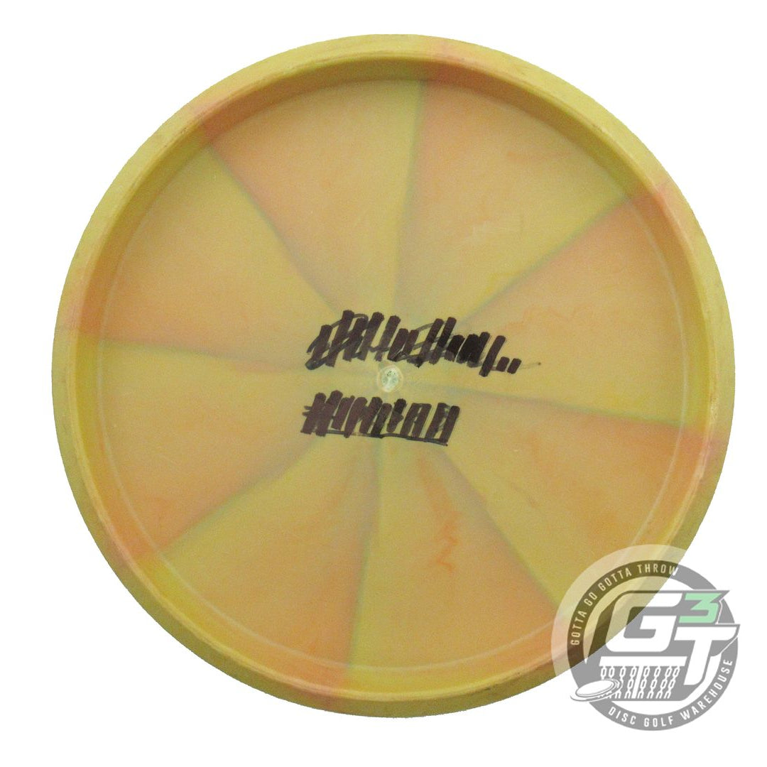 USED Thought Space Nebula Nerve Praxis 175g Yellow-Orange A Putter Golf Disc