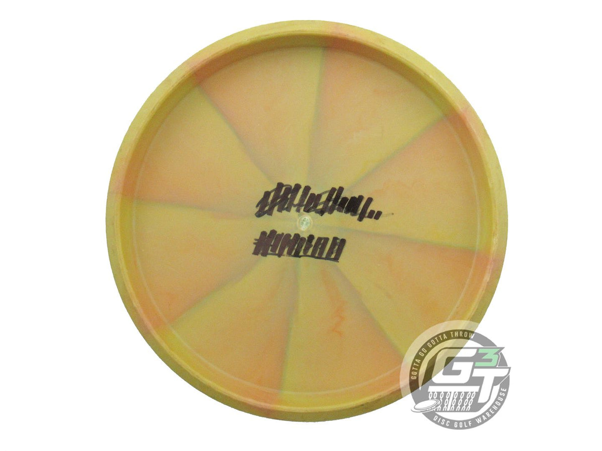 USED Thought Space Nebula Nerve Praxis 175g Yellow-Orange A Putter Golf Disc