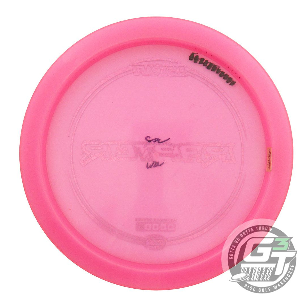USED Discraft Z Raptor 175g Pink Lilac Foil A Distance Driver Golf Disc