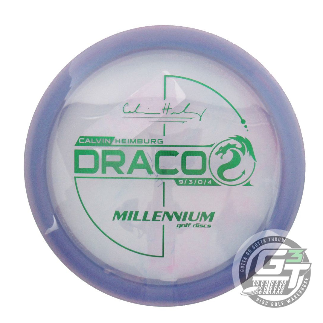 Millennium Calvin Heimburg Signature Flat Top Quantum Draco Distance Driver Golf Disc (Individually Listed)