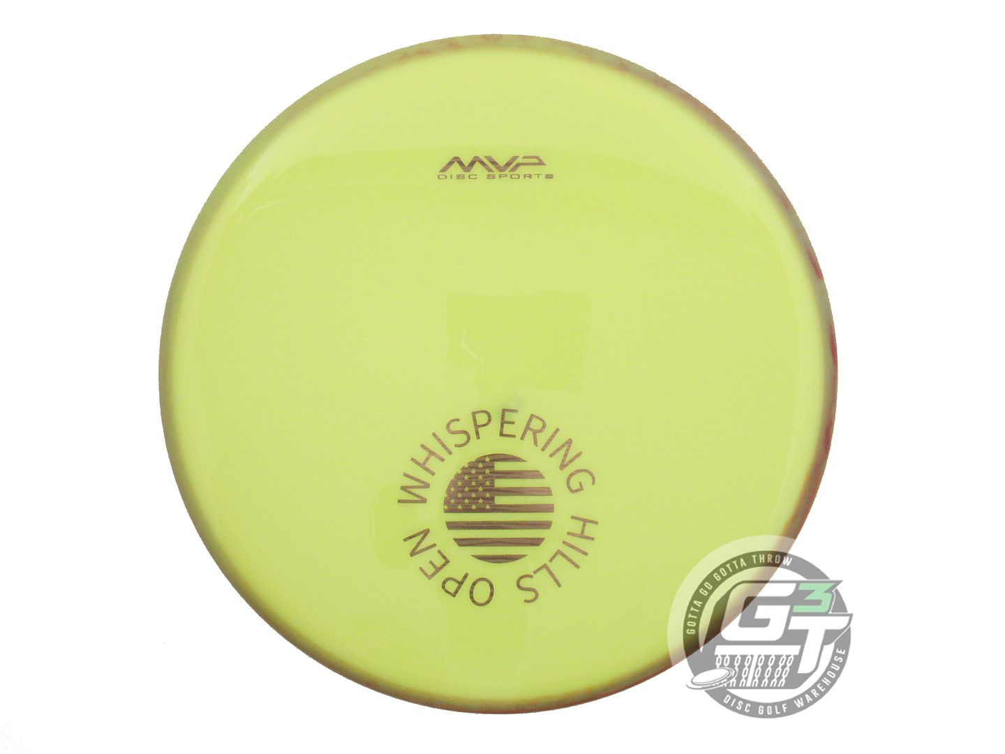 USED Axiom Discs Neutron Hex 177g Yellow Mustard Rim Midrange Golf Disc