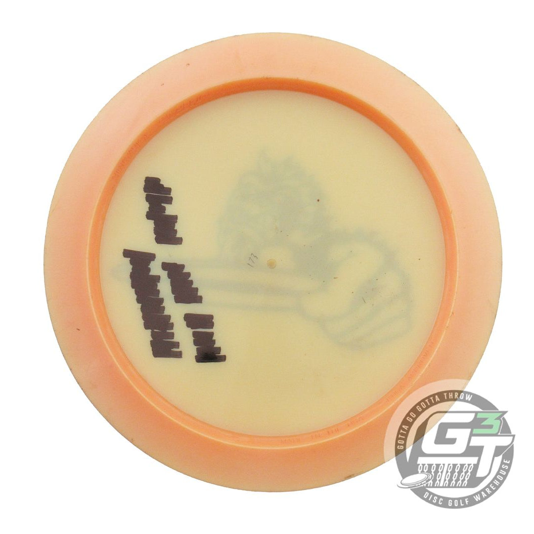 USED Discraft Big Z Crank 173g Peach Black Stamp PFN Distance Driver Golf Disc