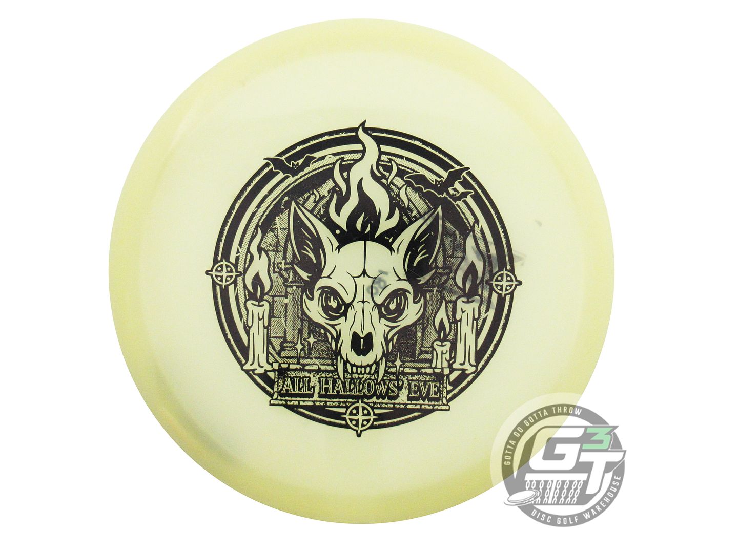 USED Innova PROTO Champion Glow Fox 180g Black Stamp Midrange Golf Disc