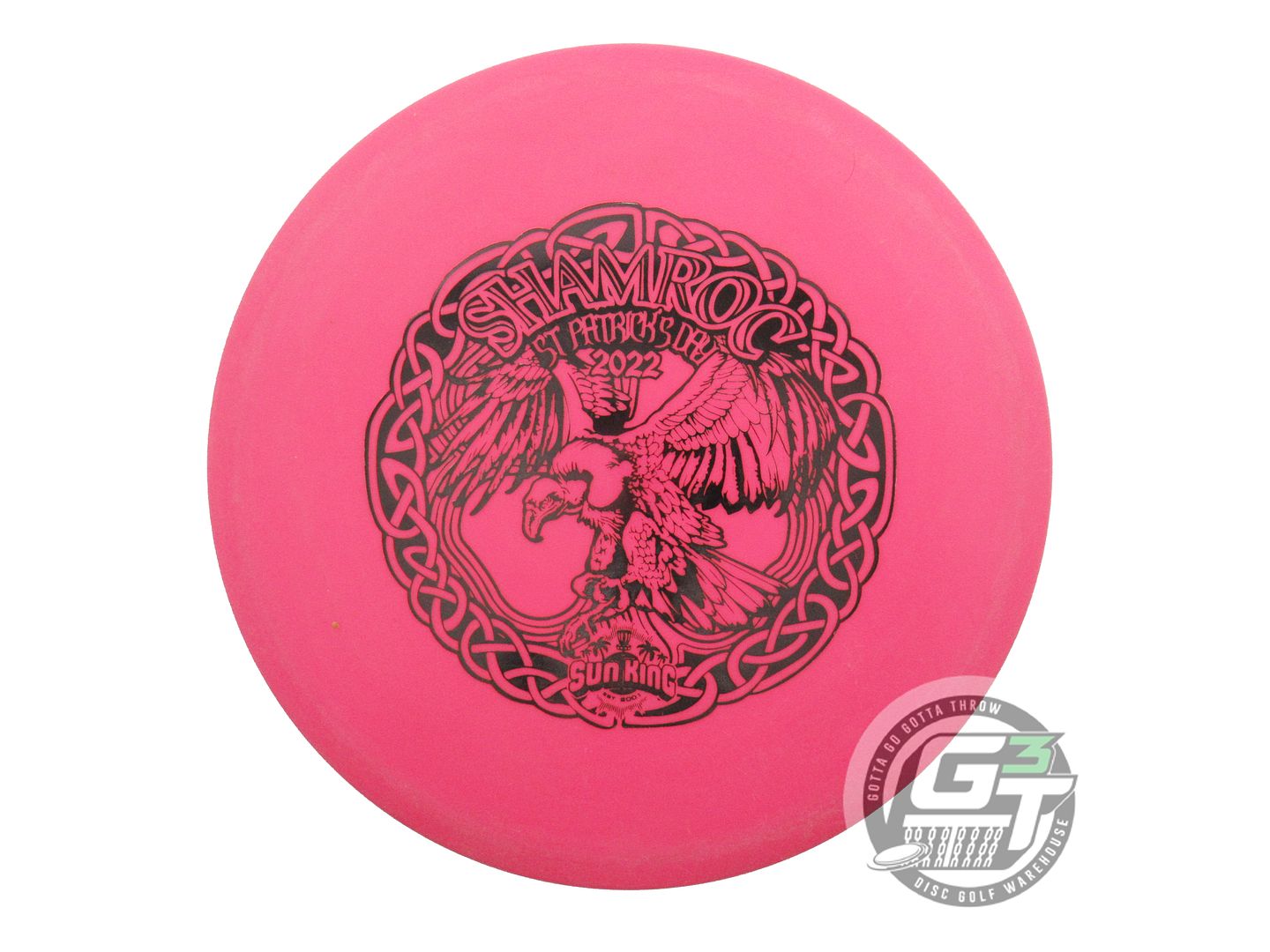 USED Innova KC Pro Roc 176g Pink Black Stamp Midrange Golf Disc