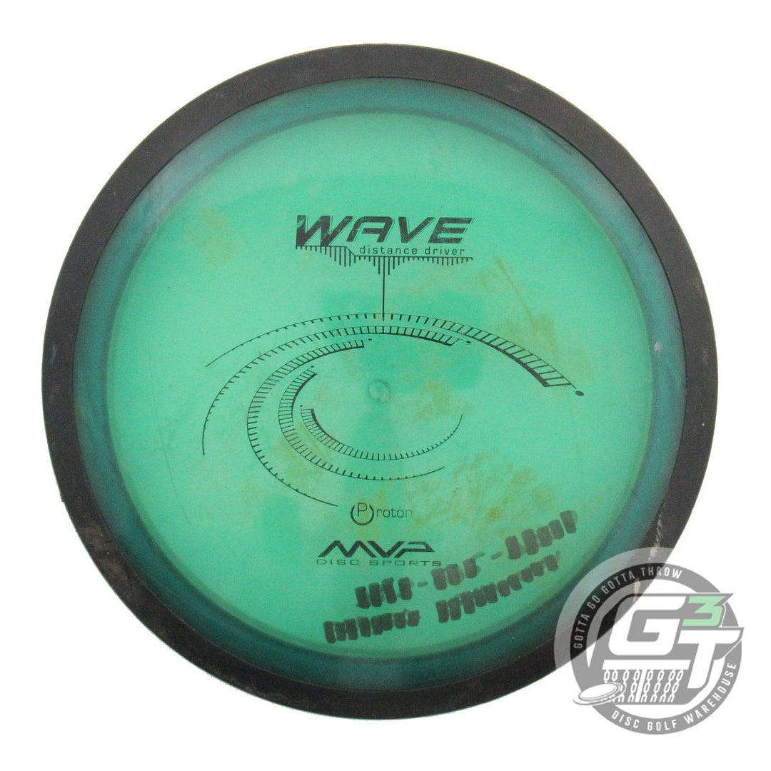 USED MVP Disc Sports Proton Wave 167g Green Distance Driver Golf Disc