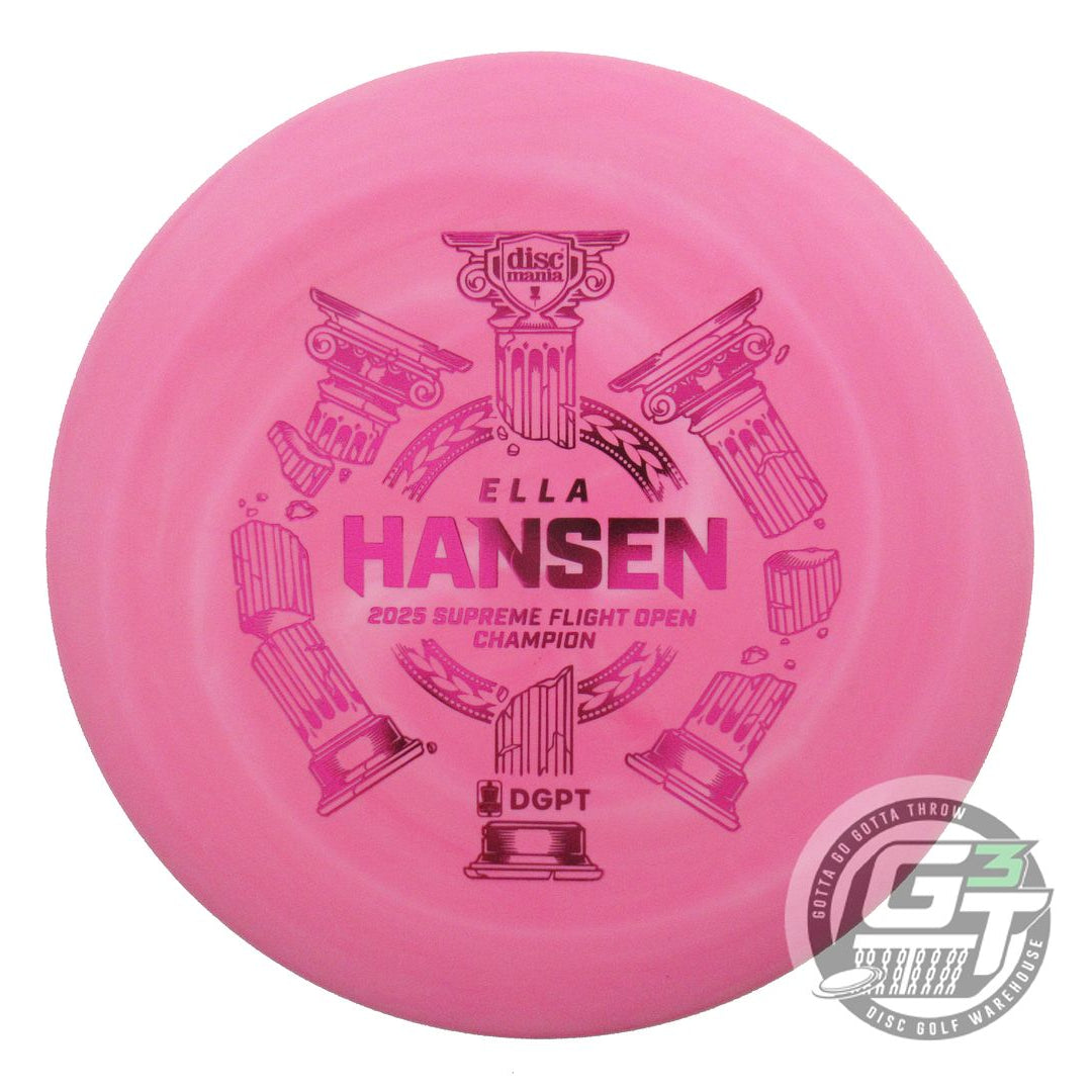 Discmania Limited Edition Triumph Series Ella Hansen 2025 Supreme Flight Open Swirl D-Line Flex 2 P2 Pro Putter Golf Disc (Individually Listed)