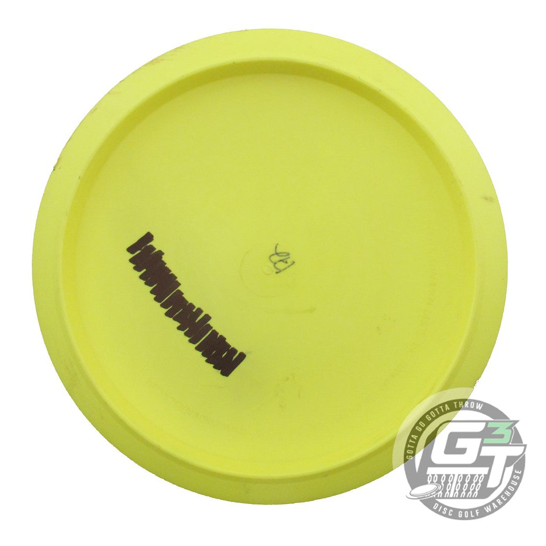 USED Innova Star Leopard 172g Yellow Wiped Stamp Fairway Driver Golf Disc