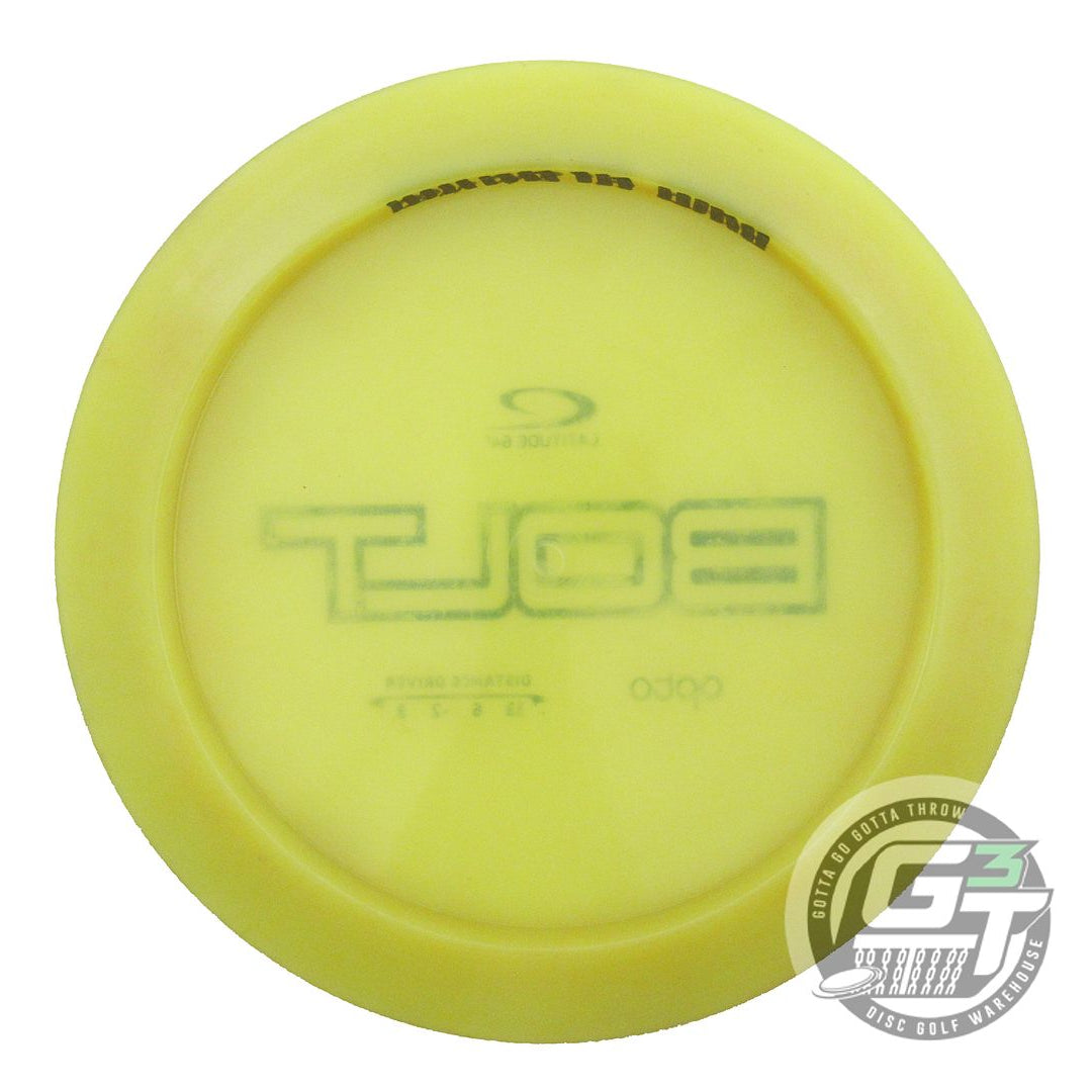 USED Latitude 64 Opto Bolt 175g Lime Blue Foil Distance Driver Golf Disc