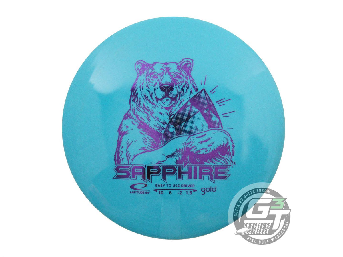 USED Latitude 64 Gold Sapphire 162g Teal Purple Foil Distance Driver Golf Disc