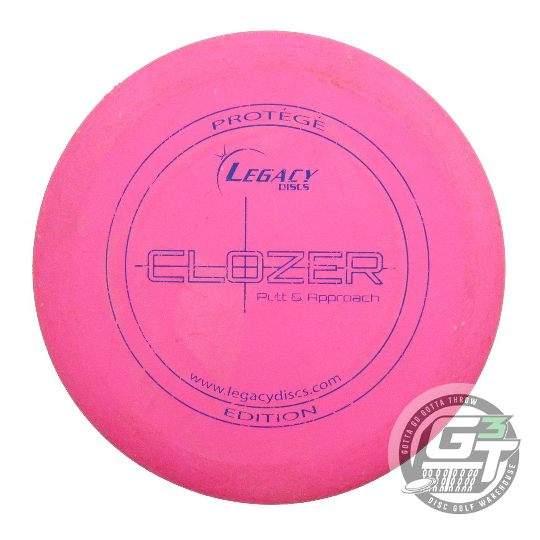 USED Legacy Discs Protege Clozer 173g Pink Blue Stamp Putter Golf Disc