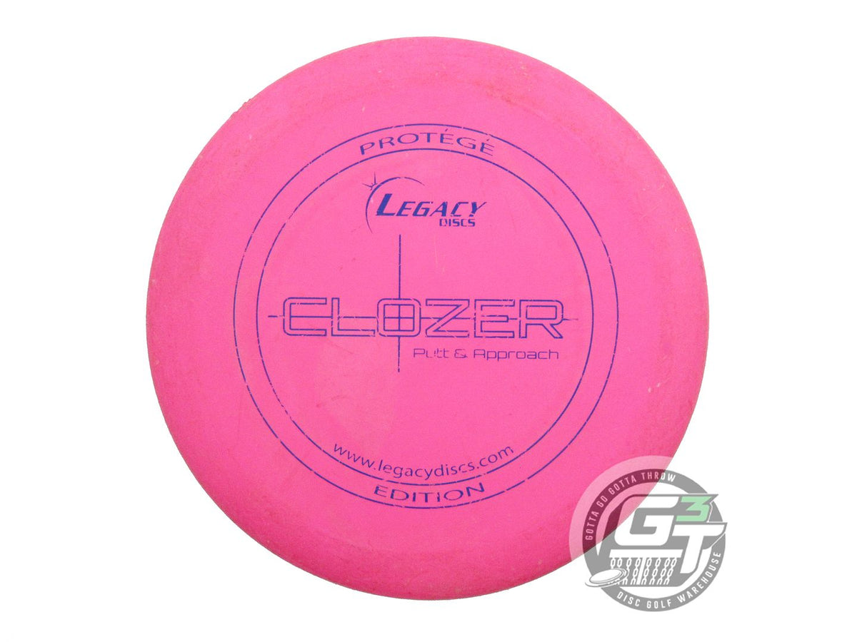 USED Legacy Discs Protege Clozer 173g Pink Blue Stamp Putter Golf Disc