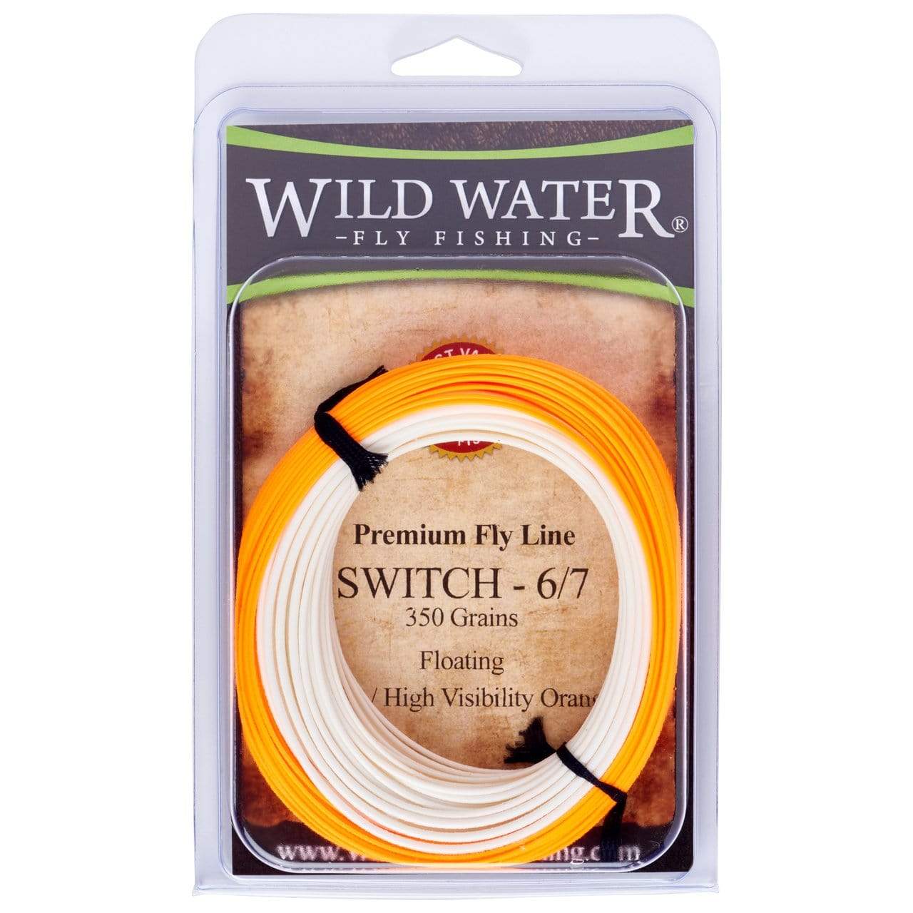 Wild Water Fly Fishing 6/7F Switch Line, 350 grains