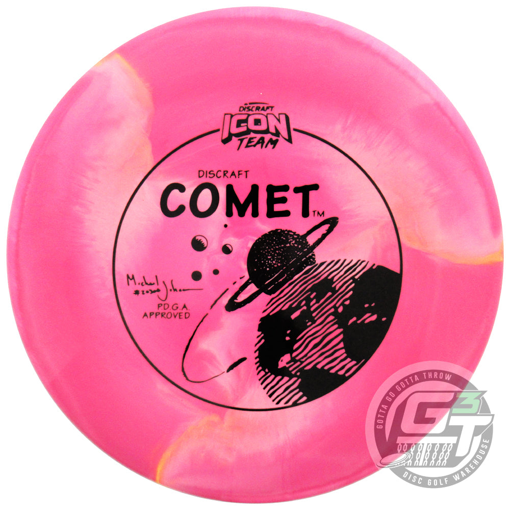 Discraft Limited Edition 2022 Tour Series Michael Johansen Swirl ESP Comet Midrange Golf Disc