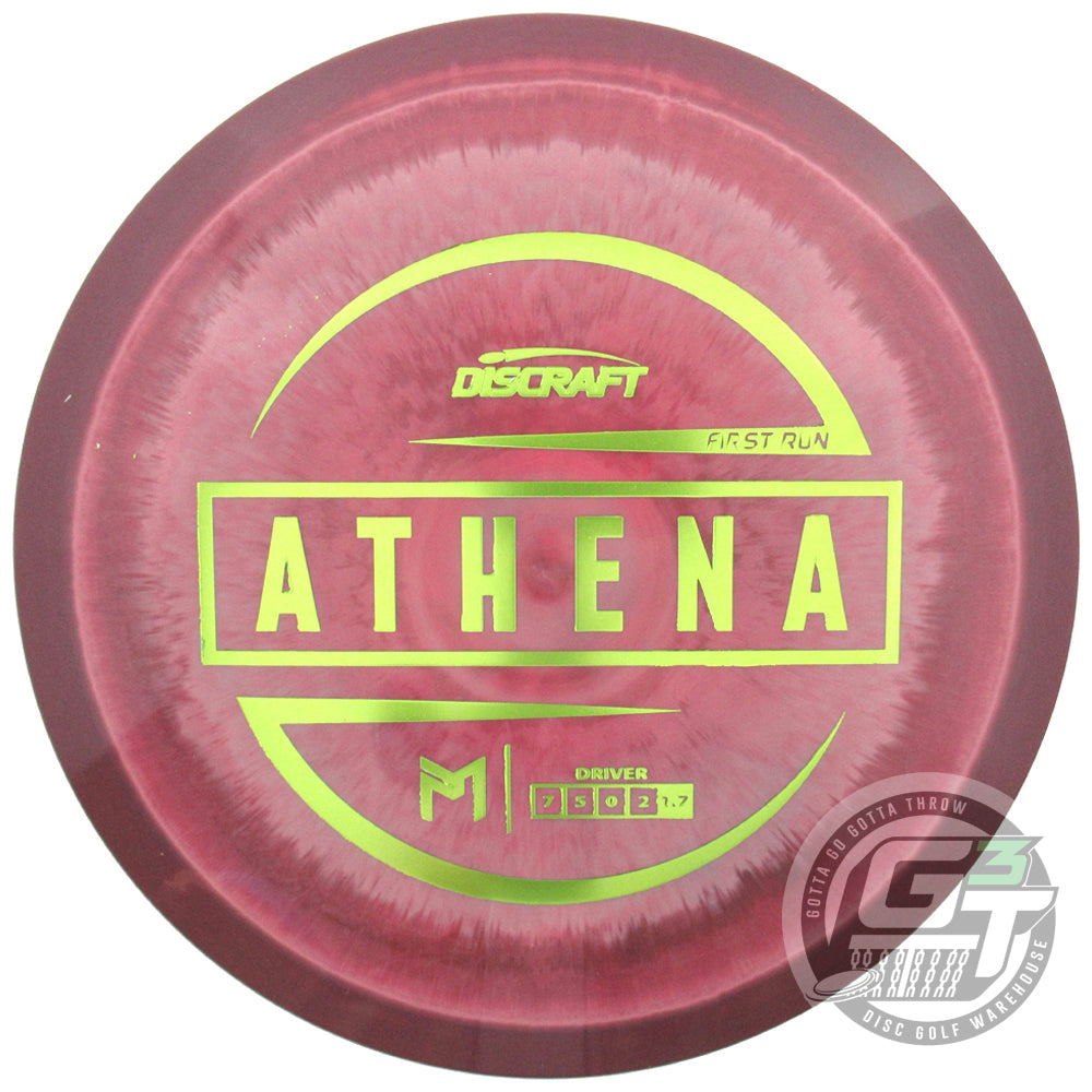 Discraft Limited Edition First Run Paul McBeth Signature ESP Athena Fairway Driver Golf Disc