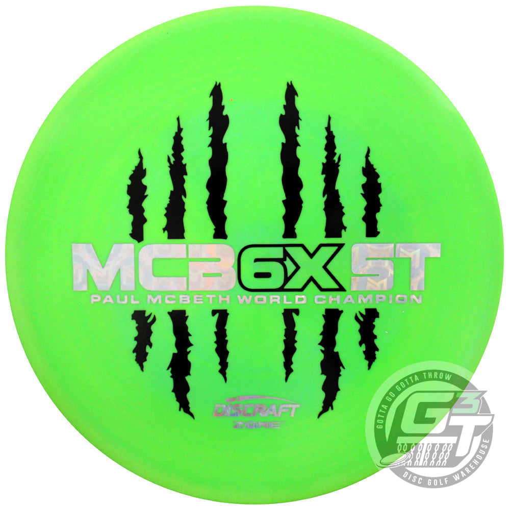 Discraft Limited Edition Paul McBeth 6X Commemorative McBeast Stamp Zone Putter Golf Disc