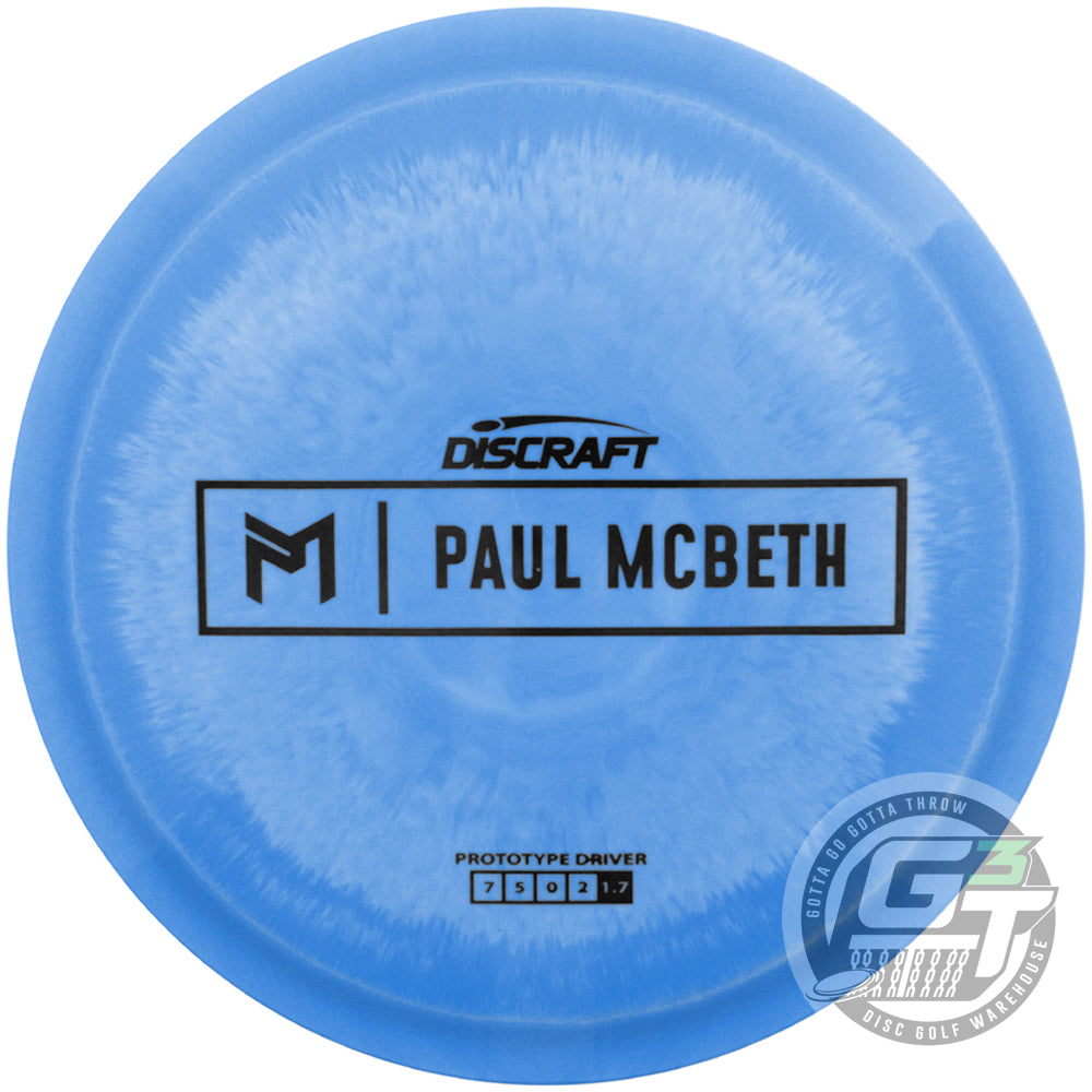 Discraft Limited Edition Prototype Paul McBeth Signature ESP Athena Fairway Driver Golf Disc