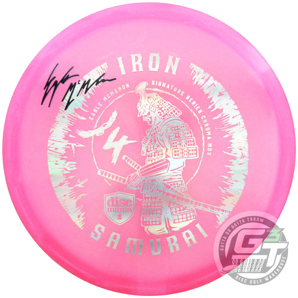 Discmania Limited Edition Signature Slam Signature Stamp Eagle McMahon Iron Samurai IV Chroma C-Line MD3 Midrange Golf Disc