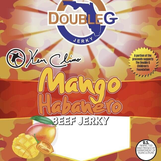 Double G Craft Beef Jerky - Ken Climo Mango Habanero