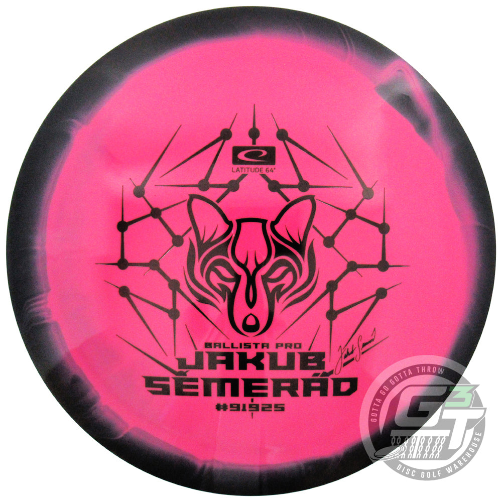 Latitude 64 Limited Edition 2023 Team Series Jakub Semerad Gold Orbit Ballista Pro Distance Driver Golf Disc