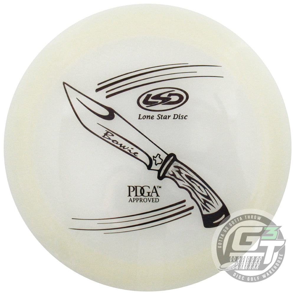 Lone Star Artist Series Glow Bravo Bowie Distance Driver Golf Disc