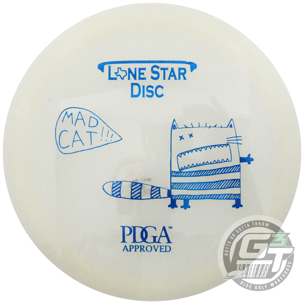Lone Star Artist Series Glow Bravo Mad Cat Fairway Driver Golf Disc