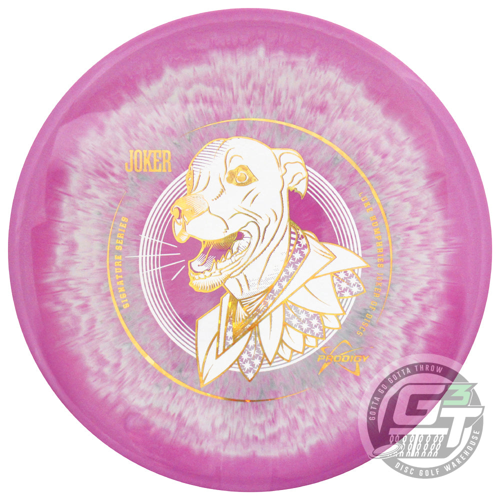 Prodigy Limited Edition 2023 Signature Series Luke Humphries Joker of Discs 500 Spectrum A5 Approach Midrange Golf Disc