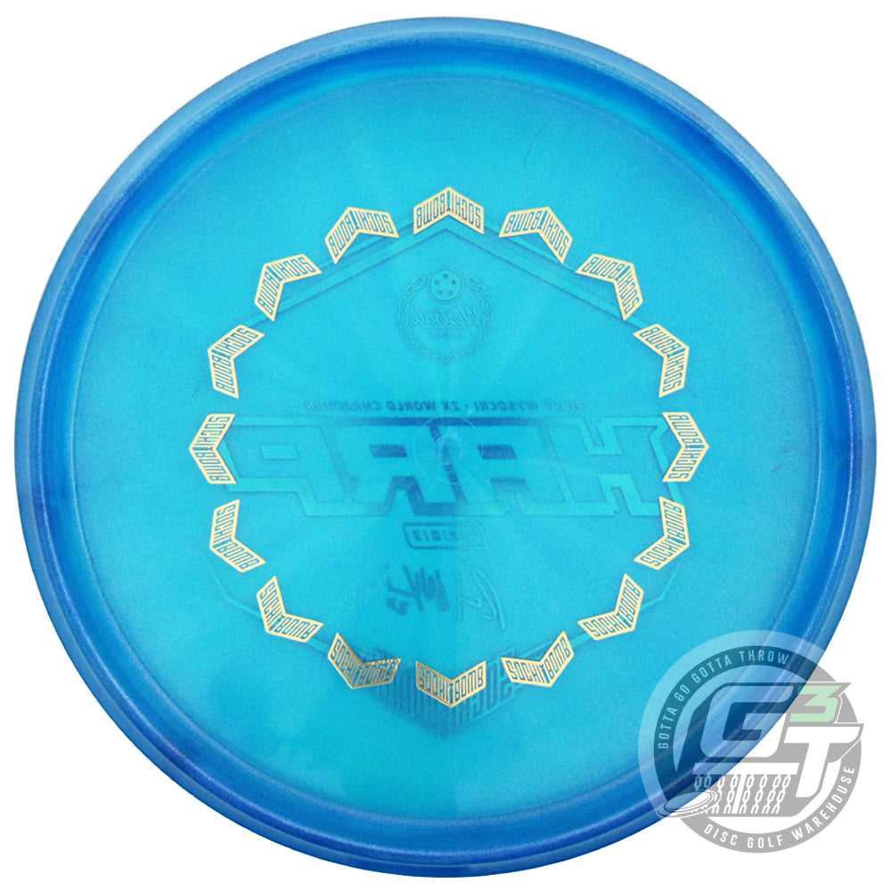 Westside Limited Edition Ricky Wysocki Sockibomb Bottom Stamp Glimmer VIP Ice Harp Putter Golf Disc