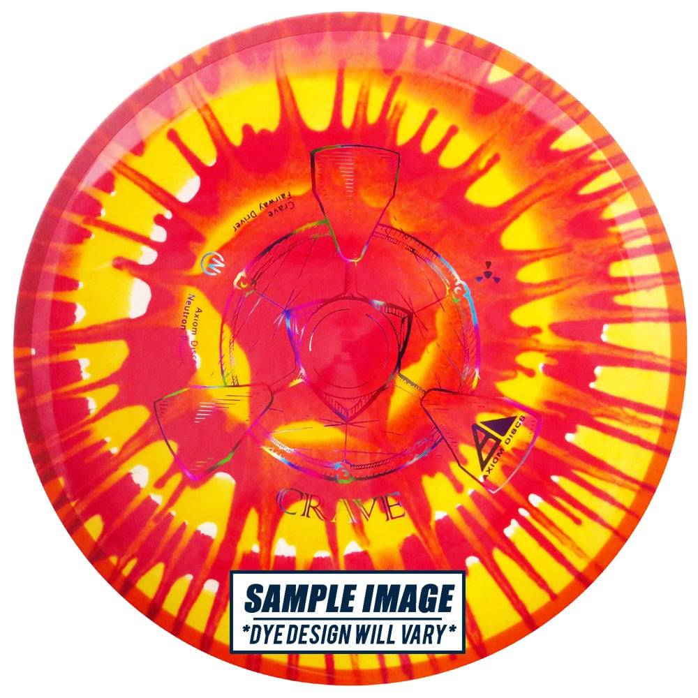 Axiom Discs Golf Disc Axiom Tie-Dye Neutron Crave Fairway Driver Golf Disc