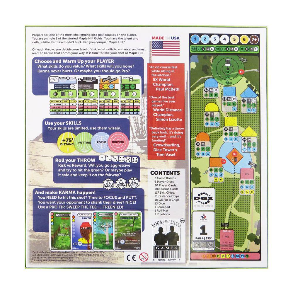 Boda Brothers Games Accessory Boda Brothers Games Birdie Disc Golf Tabletop Board Game - Base Set