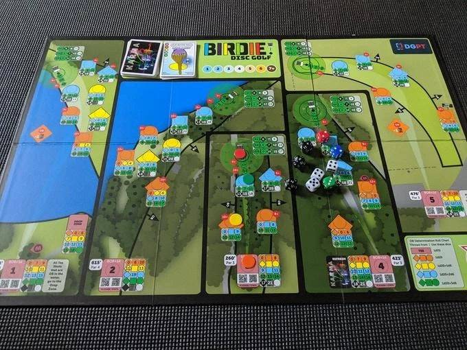 Boda Brothers Games Accessory Boda Brothers Games Birdie Disc Golf Tabletop Board Game - Expansion Courses Pack 1