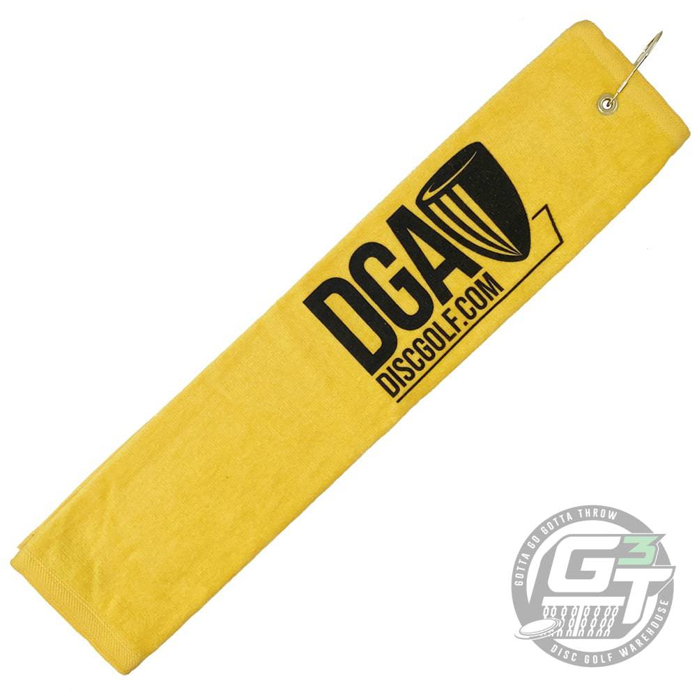 DGA Accessory Yellow DGA 2021 Tri-Fold Disc Golf Towel