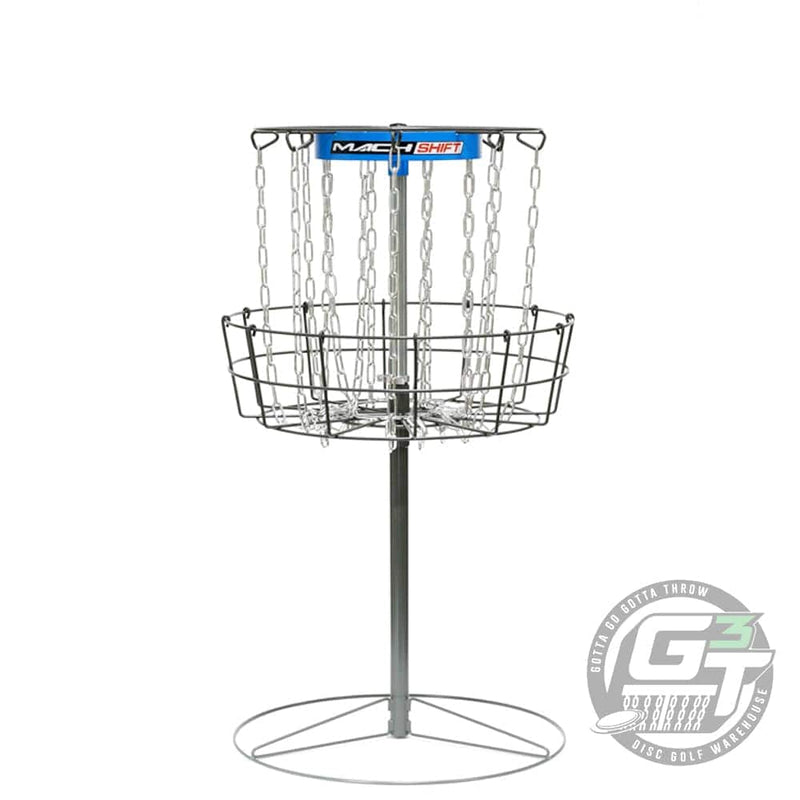 DGA Mach Shift 3in1 16Chain Portable Disc Golf Practice Basket Gotta Go Gotta Throw