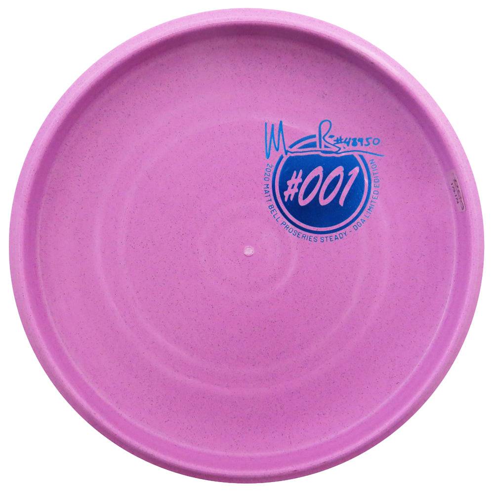 DGA Golf Disc DGA Limited Edition 2020 ProSeries Matt Bell Bottom Stamp Steady Putter Golf Disc