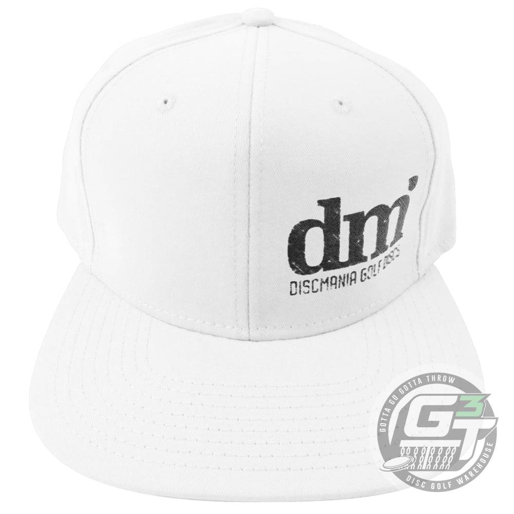 Discmania Apparel Discmania DM Logo Cotton Twill Snapback Disc Golf Hat