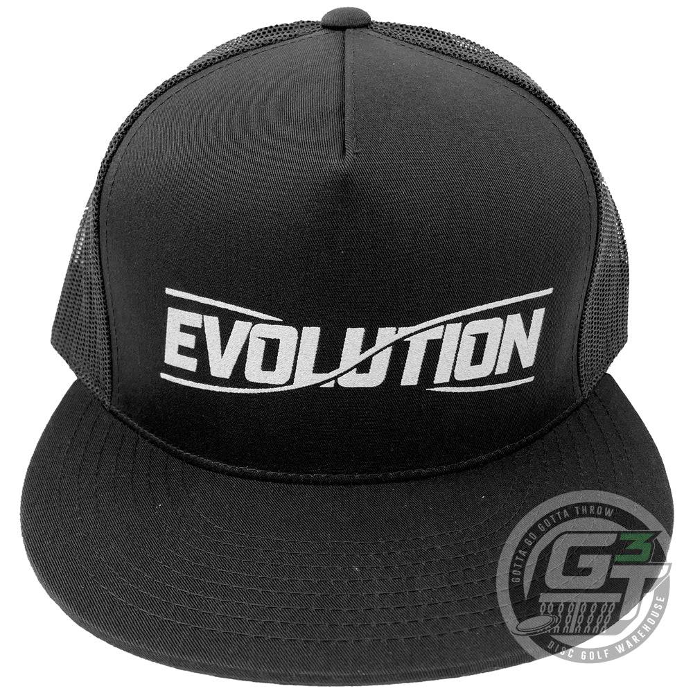 Discmania Apparel Discmania Evolution Logo Snapback Mesh Trucker Disc Golf Hat