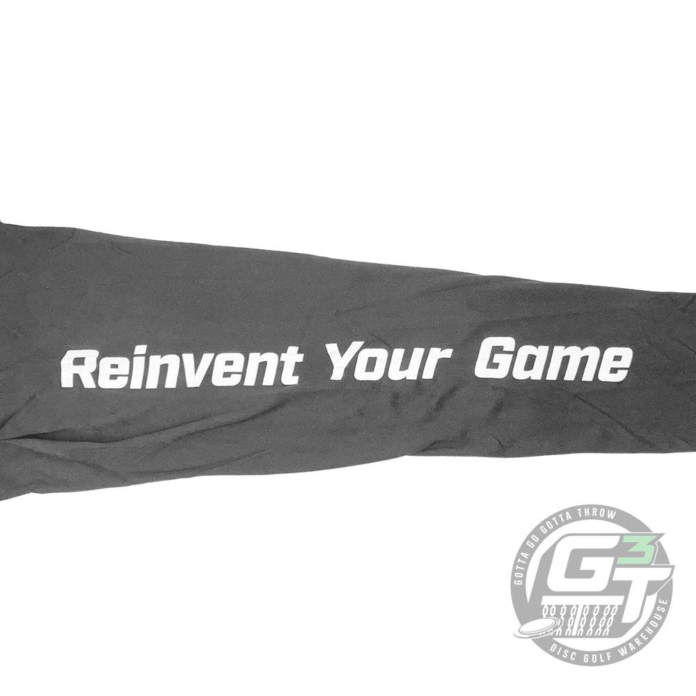 Discmania Apparel Discmania Reinvent Your Game Hooded Cooling Long Sleeve Performance Disc Golf T-Shirt