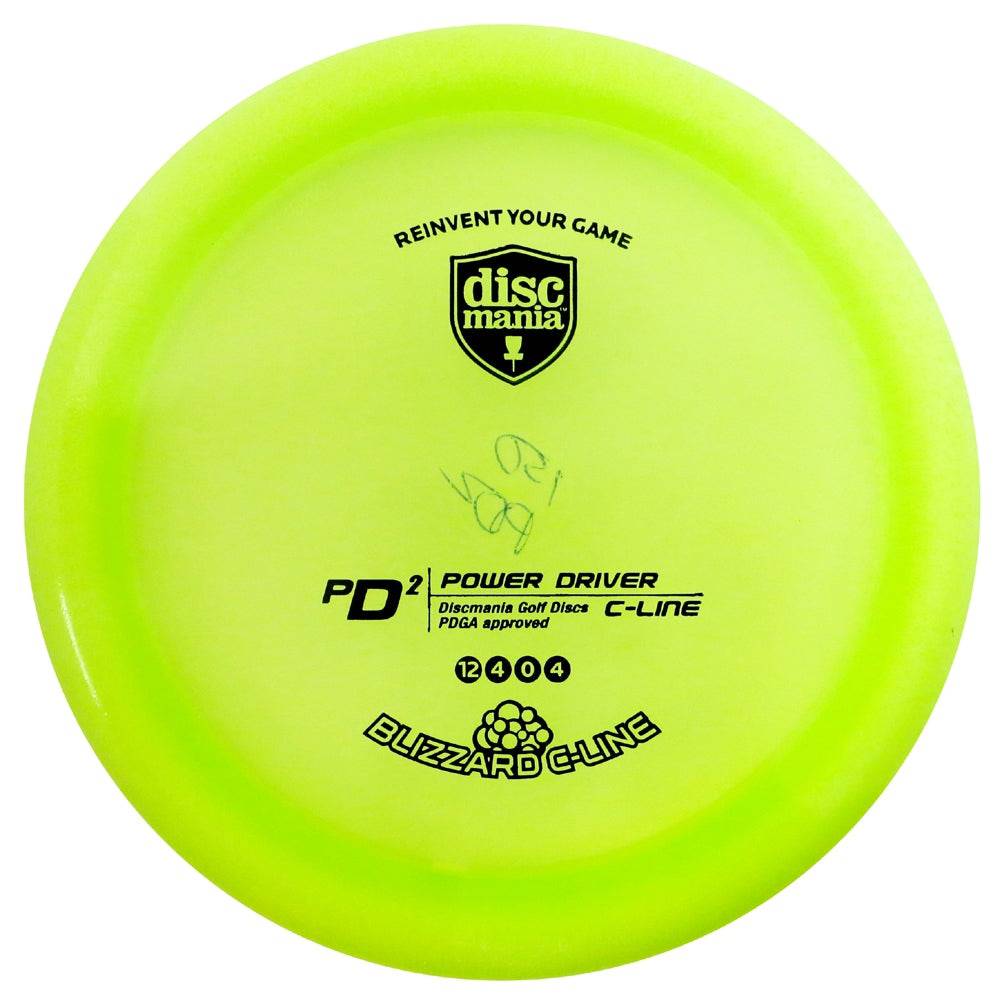 Discmania Golf Disc Discmania Blizzard C-Line PD2 Power Driver Distance Driver Golf Disc