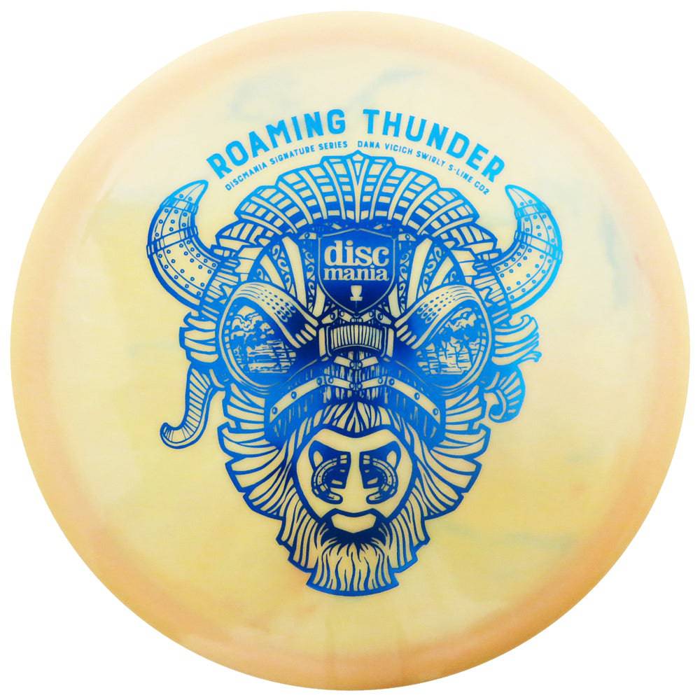 Discmania Golf Disc Discmania Limited Edition Signature Dana Vicich Roaming Thunder Swirly S-Line CD2 Control Driver Distance Driver Golf Disc